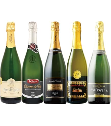 Amazon.co.jp: シャンパンセット 辛口シャンパン5本セット750ml 当たり